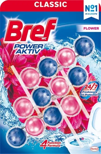 Тоалетни блокчета Bref Power Aktiv 3х50гр