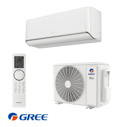 Инверторен климатик  GREE AIRY GWH09AVCXB-K6DNA1B ВЪТР + GREE AIRY GWH09AVCXB-K6DNA1B ВЪНШНО