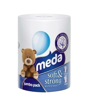 Кухненска ролка Meda Jumbo, 100% целулоза