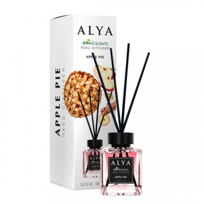 Ароматизатор с пръчици Alya - ябълков пай 