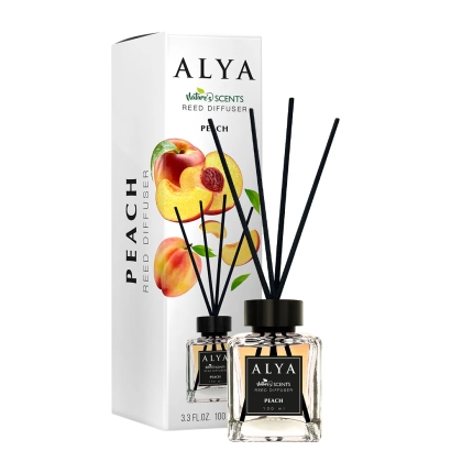 Ароматизатор с пръчици Alya - праскова