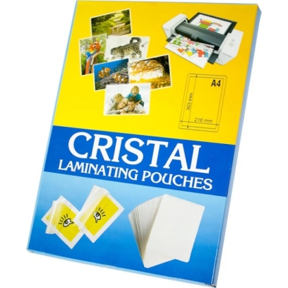 Фолио за ламиниране Cristal А4 80 мик оп.100