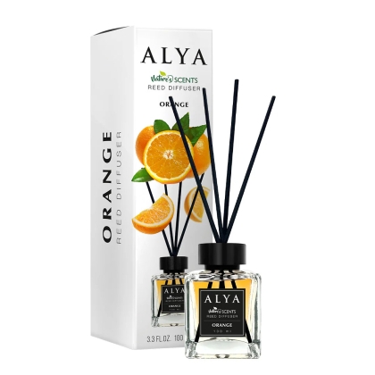 Ароматизатор с пръчици Alya - портокал 