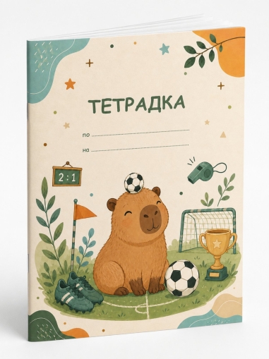 Тетрадка A5 20л г.кв - офсет